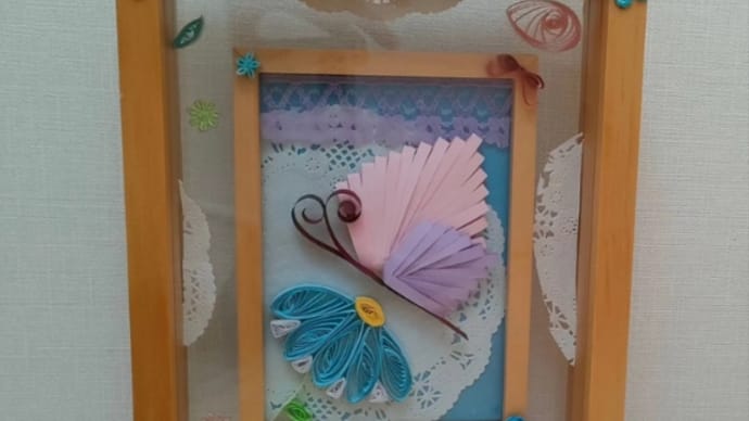 こどもパレット6年生卒業制作クイリング🎵🎵🎵