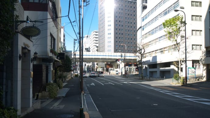 1月の麻布台ヒルズ:外務省飯倉公館前から飯倉片町交差点・麻布台通りへ PART2