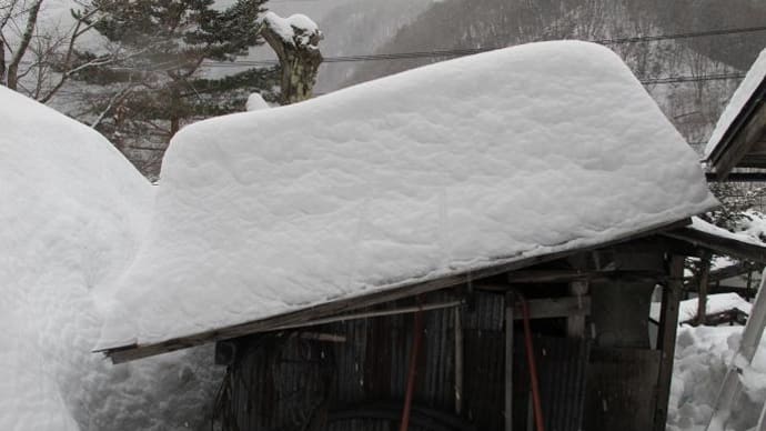  2013/02/17（日）：屋根の雪下ろしも無事終わり・・・！。