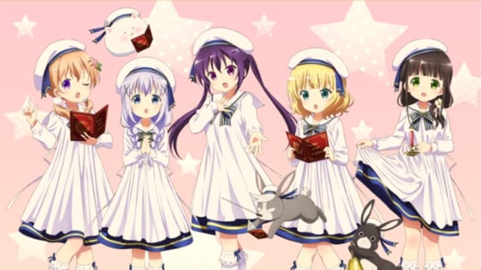 「ご注文はうさぎですか??」とローソンがコラボ、キャラが冬仕様と聖歌隊仕様