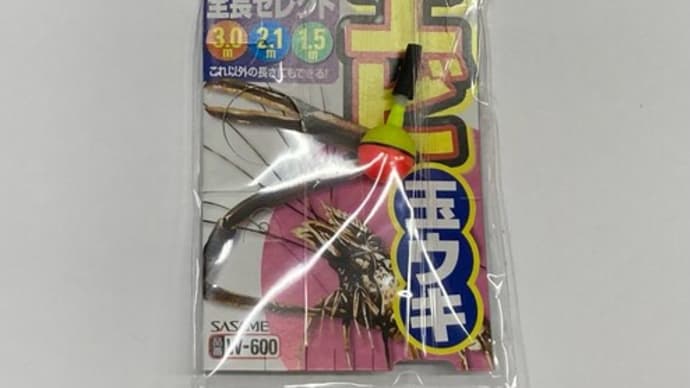 手長エビが釣れています!