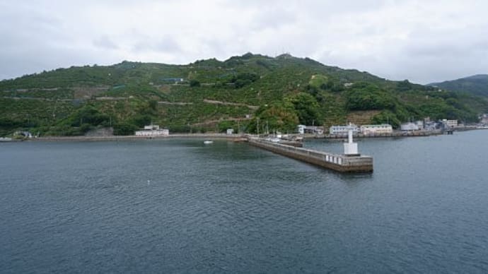 八幡浜の港風景