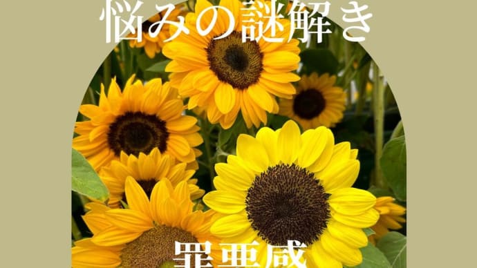 【心理カウンセラー資格・悩みの謎解き:罪悪感】