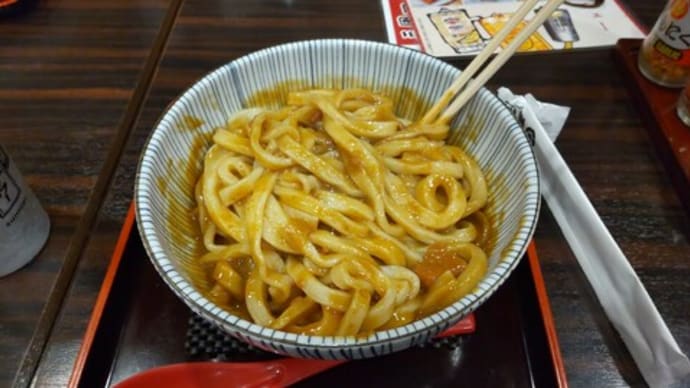 新宿西口 三国一 カレー南蛮饂飩大 【20240923】