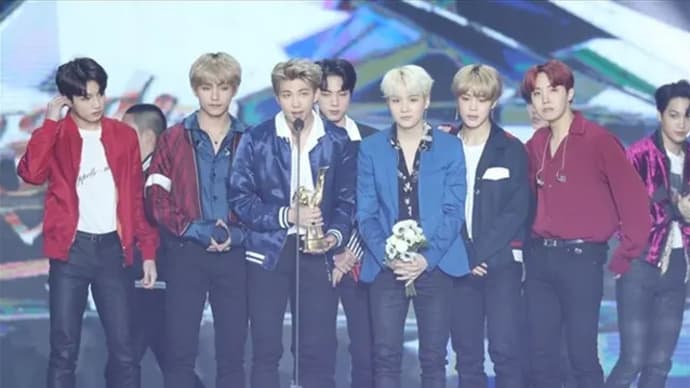 BTS의 레드 카펫