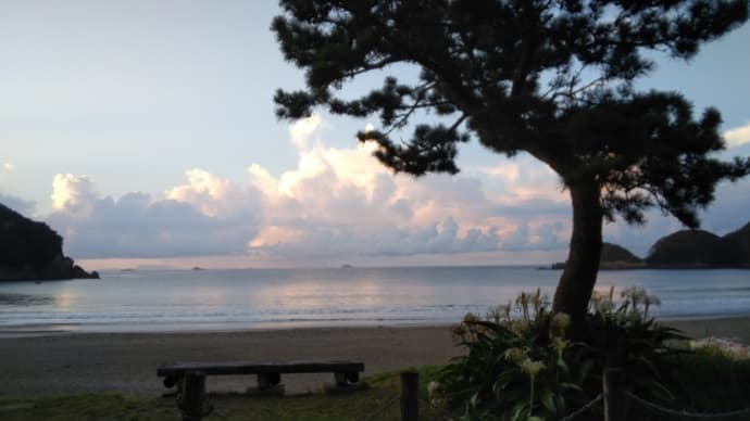 7月30日おはようございます。今日の海です。