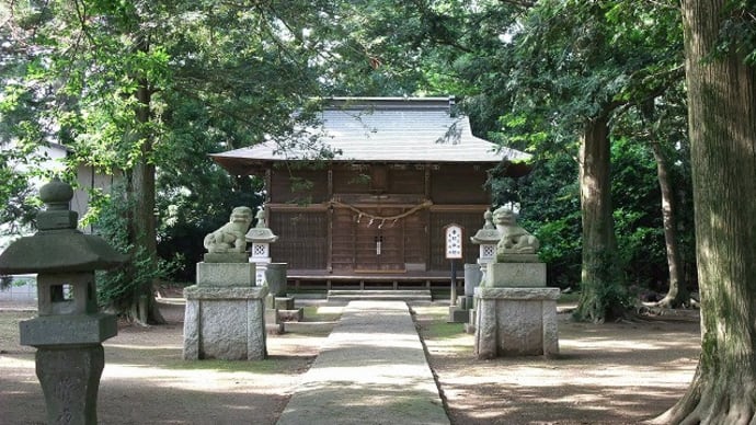 香取神社の勝軍地蔵(愛宕権現)石仏