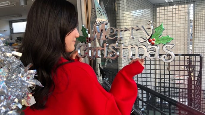 クリスマスカラー 今日は赤