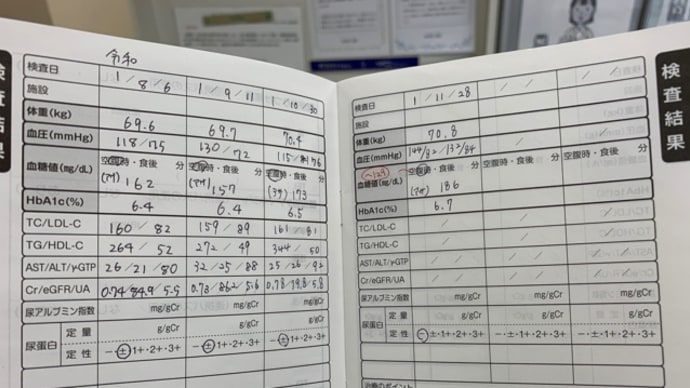 今月のクリニック詣で
