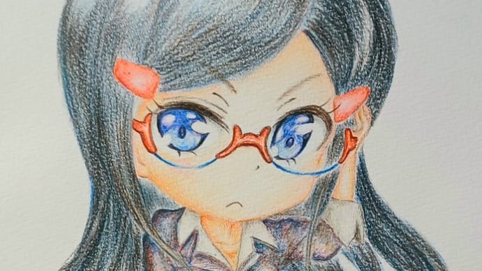 クラスルームクライシス服部花子を描いてみました。