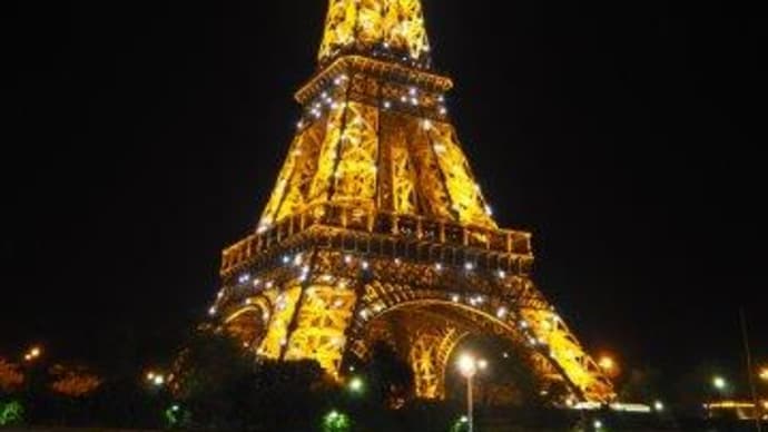 フランス周遊7~8日め <パリの夜~JALエコノミークラスで帰国>