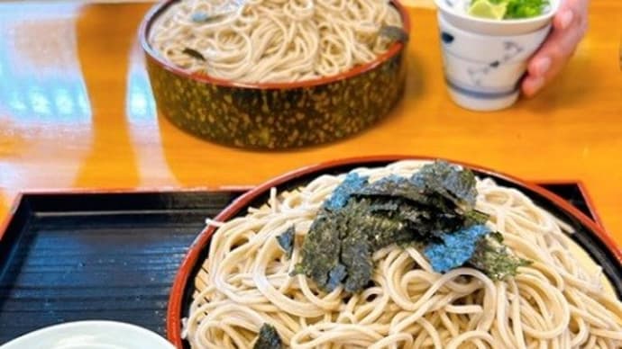 ざるそば&稲荷寿し