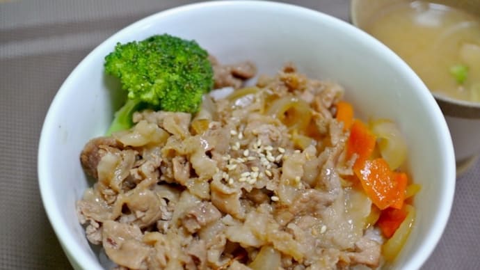 豚丼の悲劇♪