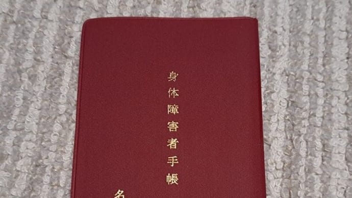 障害者認定から1週間が・・・・