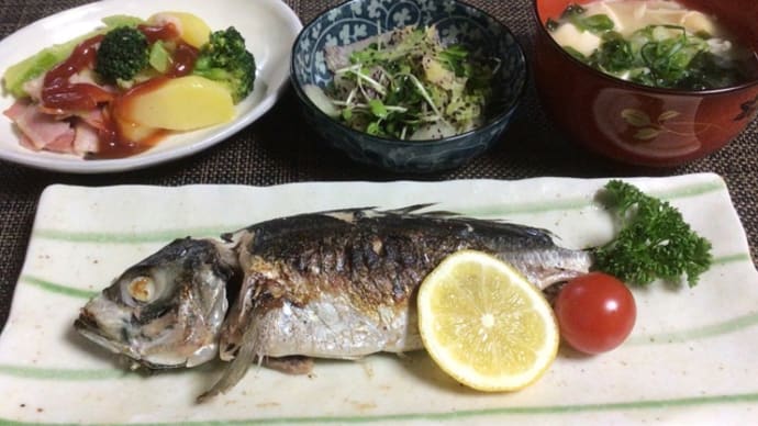 白菜と貝割れ大根のゆかり和え