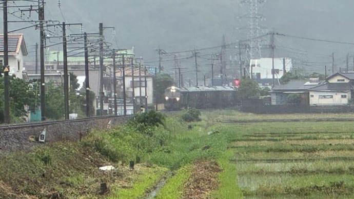 雨の中のななつ星