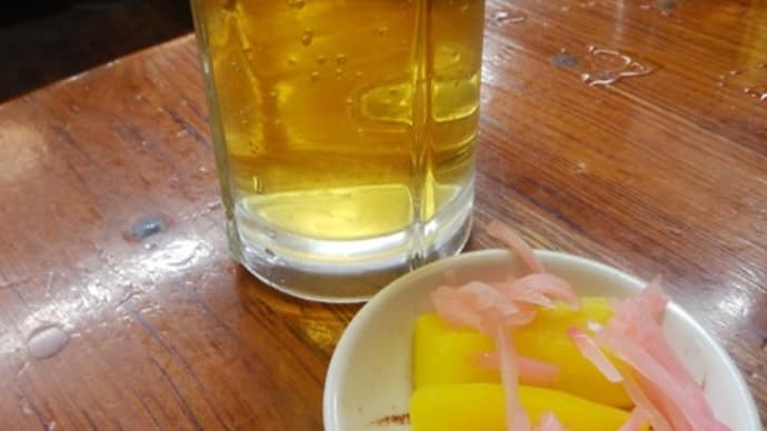 |M1474|三ノ宮駅東側『第一旭三宮本店』に三人でお邪魔。生ビセット(ミニ突き出し&餃子8ケ)で開始してチャーハンやBラーメンで大満足・大満腹!〔付:『ブラック7』を見つけた人は・・〕