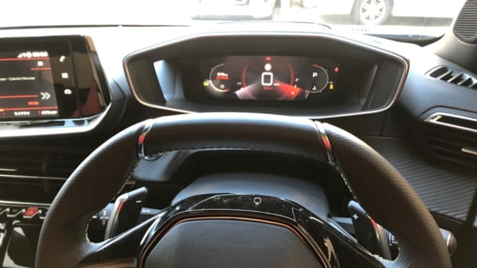 営業車とPEUGEOT@クルマ(^_^o)