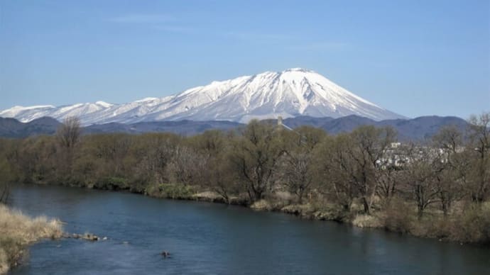 今日の岩手山 @太田橋