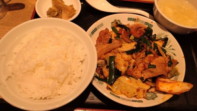 今年最後かな中華一番