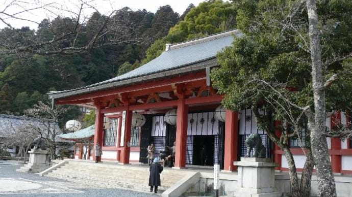 平家物語ゆかりの地を巡る旅　京都28：鞍馬寺・本殿金堂