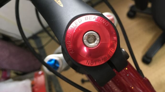 もえちゃん軽量化計画 第16弾 ボルト編 その2 軽くしても機能的にメリットは無いんですが 総重量軽量化のために替えます まぁ~機材の軽量化は自己満足の世界ですから 的な ボルト類チタン化2 の巻
