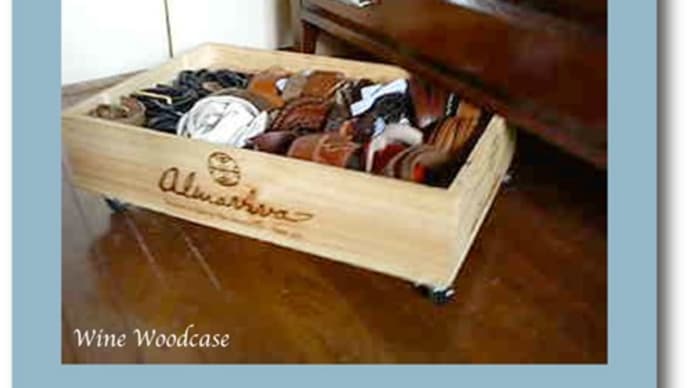 ワインの木箱　Wooden Wine box