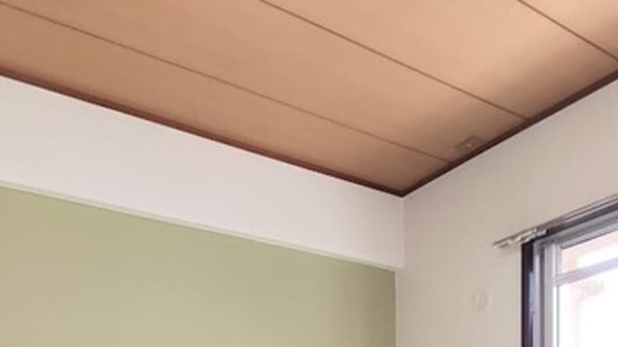 【和室6.0畳】アクセントクロス...グリーン系採用