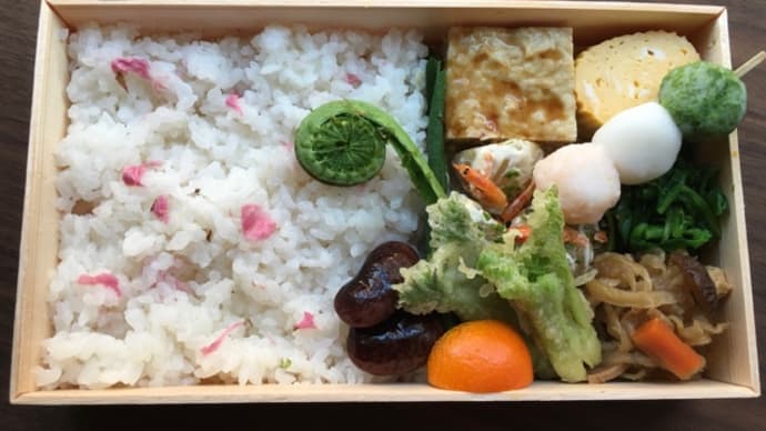 花見のお弁当