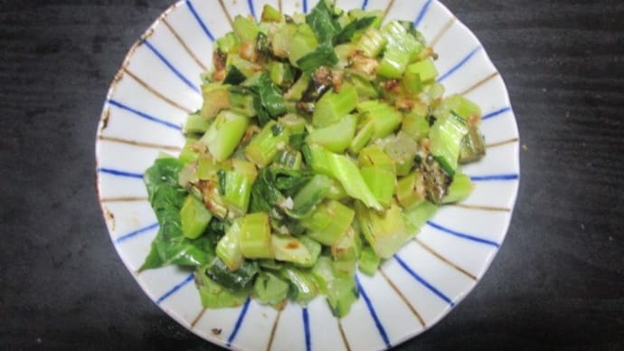 白菜とピーマンの中華ごま和え