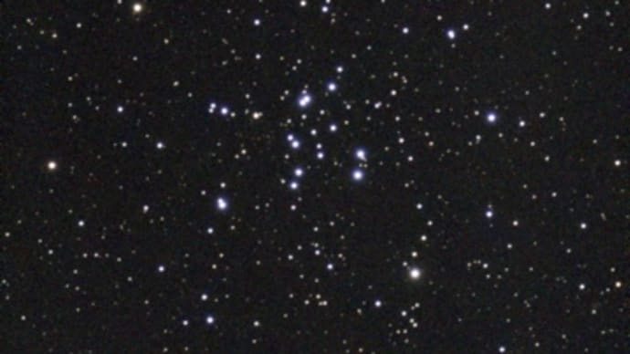 星見娘で電視観望4125(ペルセウス座 M34 Spiral Cluster)