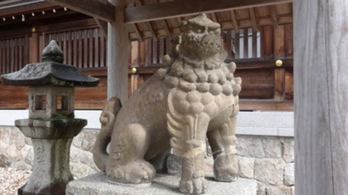 籠神社の狛犬伝説　＠　京都妖怪探訪（３７８）