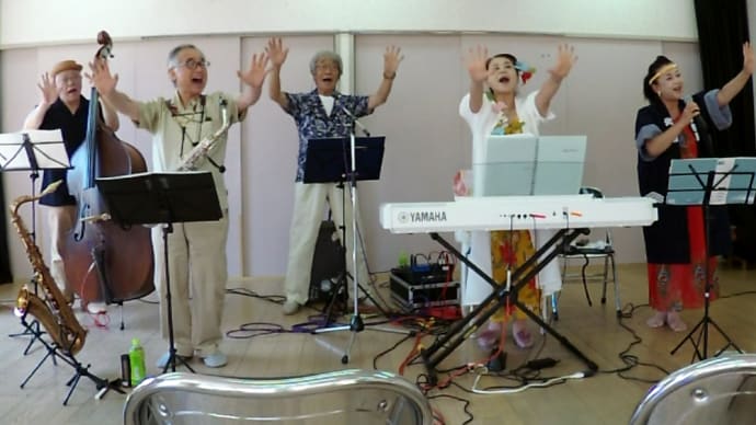 国立病院の夏祭り用に演奏動画撮影したよ!