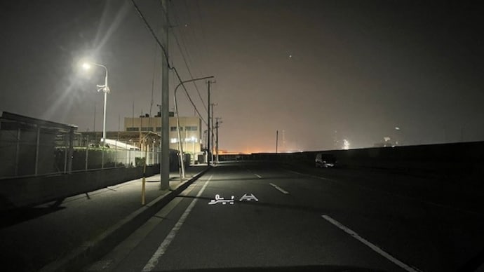 ペルセウス座流星群を見に近くの海岸に 2024/8/13