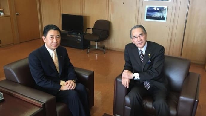 北斗市と池田達雄市長…北斗市・本社