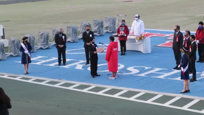 広島競輪開設70周年記念競輪「ひろしまピースカップ」の表彰式に参加しました。