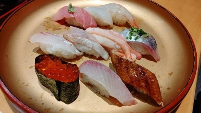 久しぶりにお寿司