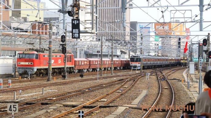 名古屋駅は３１５系と赤ホキに緑タキ（２０２３年４月　オマケはひだ号）