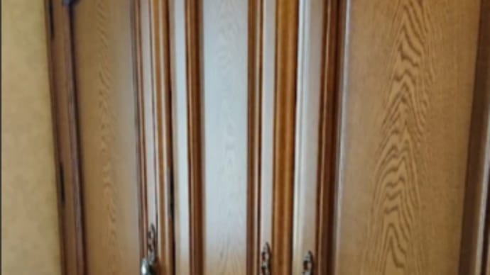婚礼家具のリメイク 1(阪南市に引き取りに)