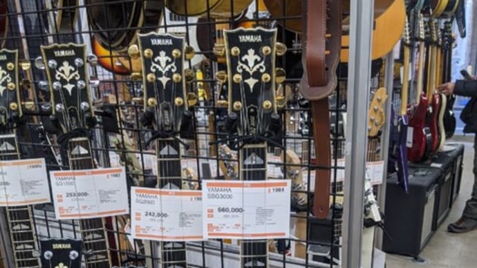 ヤマハSG3000。66万円。
