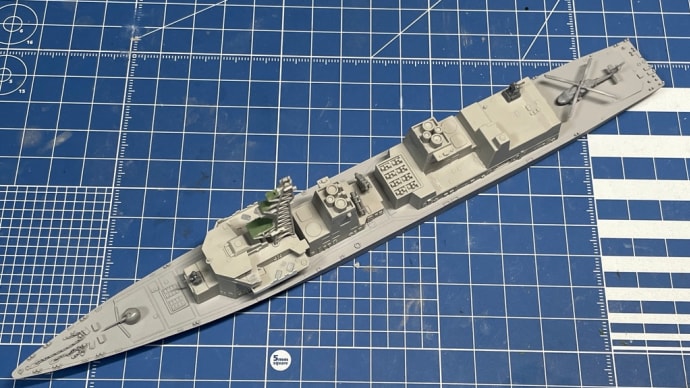 【ピットロード】1/700 海上自衛隊 護衛艦 さみだれ DD-106 製作記No,6“兵装とか”