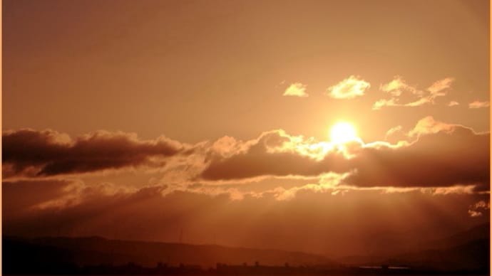 1月の空