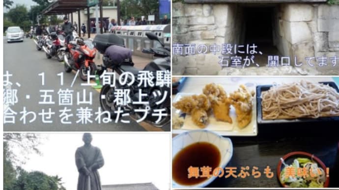 近場でチョイト歴史探訪と秋の果物を仕入れに埼玉ランチツー 🍇