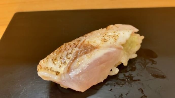 のどくろの炙り寿司