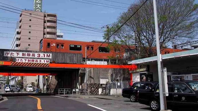 旧片町駅付近より写す、大阪環状線