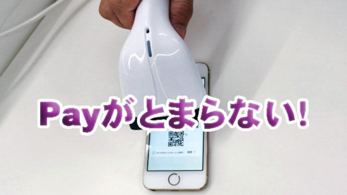 最近はQRコード決済と電子マネーが多過ぎ、どうするの?