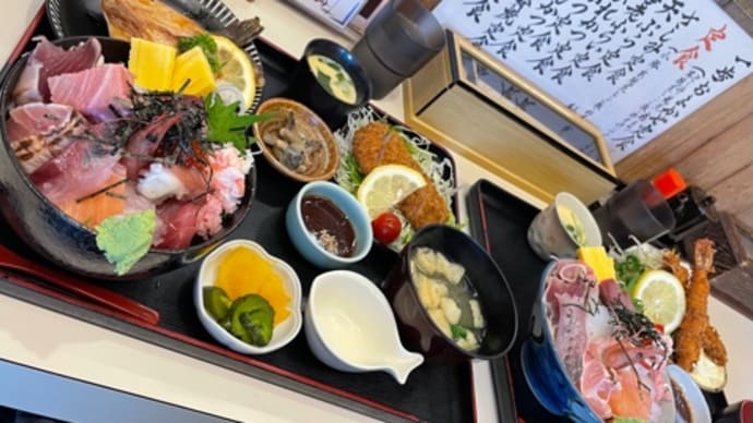 ★石川県七尾市、港近くのごはん処 一歩さん、鮮度抜群!ボリューム満点で 超満足!