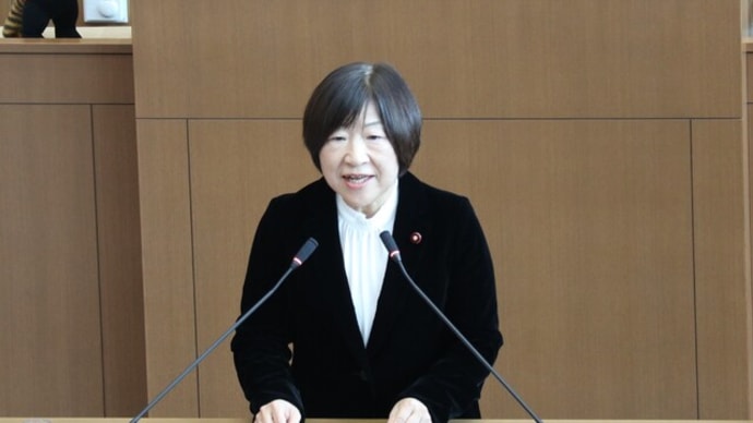 補正予算を組み、緊急に物価高騰対策に取り組むよう提案—あぐい初美市議が初の代表質問