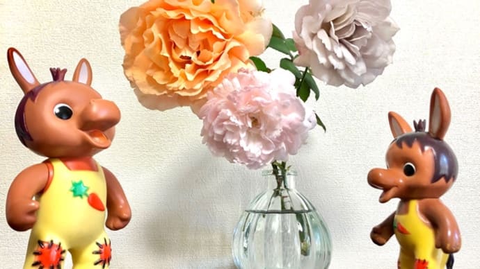 ロバくんと3本の薔薇