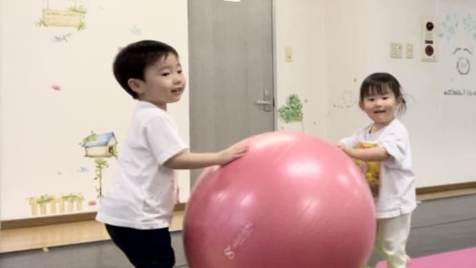 2〜3歳児対象❣️遊びながら体幹トレーニング